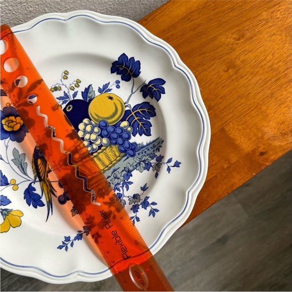 Vintage Spode Bluebird Dinner Plates England Retro Antique - Picture 3 of 4